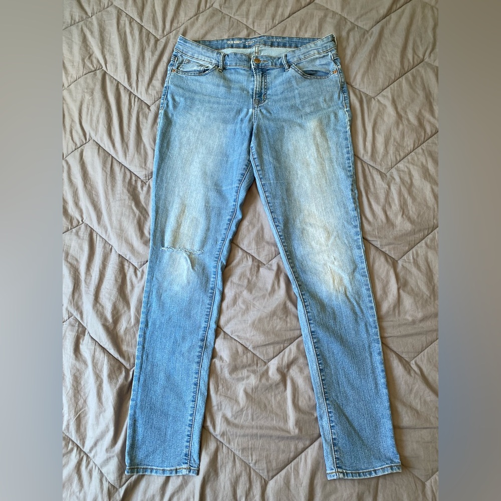 Old Navy Light Blue Women's Skinny Jeans